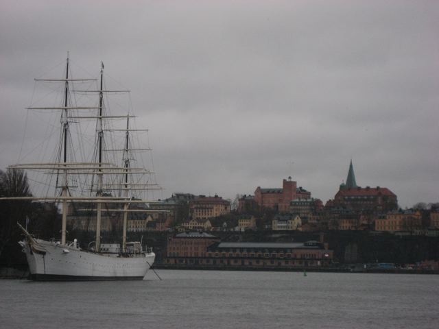 The 'af Chapman' on the island of Skeppsholmen in Stockholm harbour