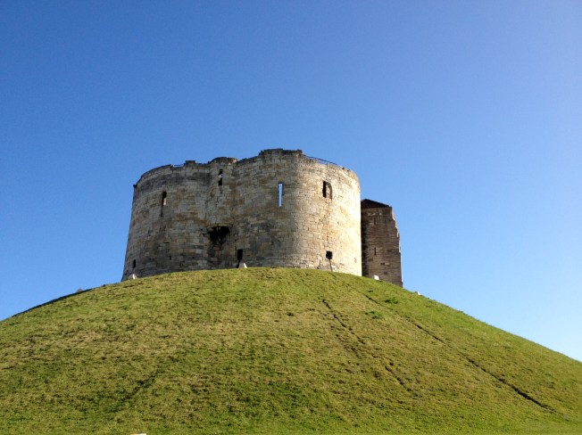 Clifford's Tower - landmark on ZANE's 2012 fundraising walk 