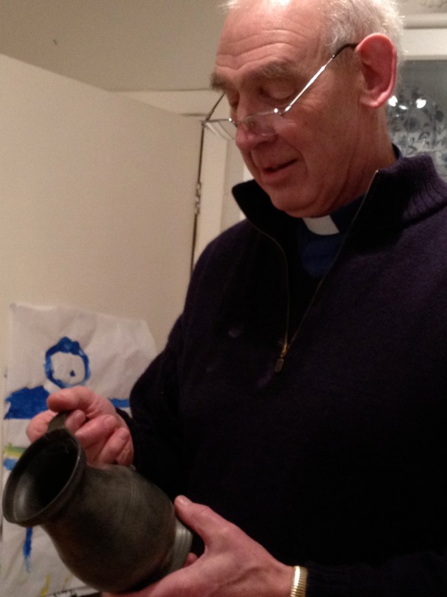 The Venerable Adrian Harbidge - A fascination with timeworn pewter tankards has never left him