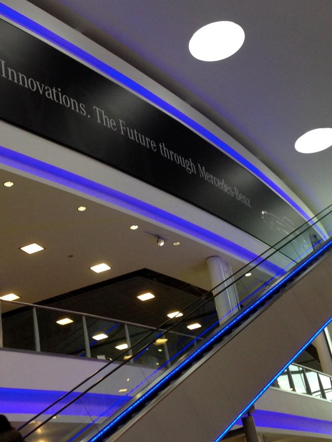 Inside Mercedes-Benz World