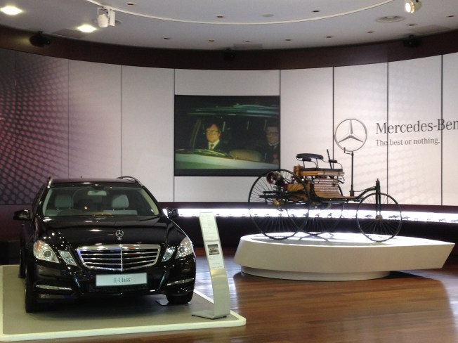 Inside Mercedes-Benz World
