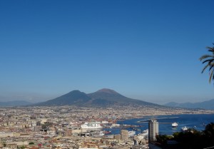The city of Naples, Italy