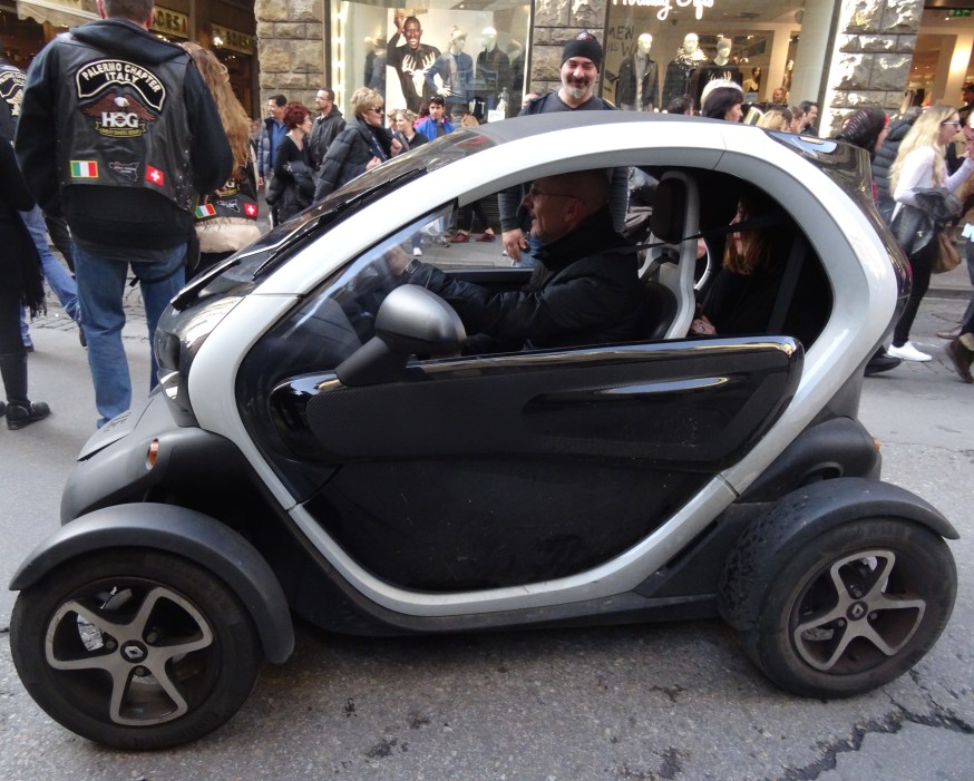 Stuck amongst the tourists