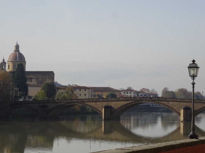 View along the River Arno in Florence