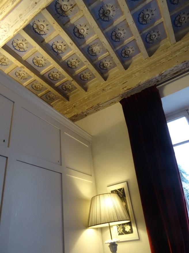 Painted ceiling in Casa Howard