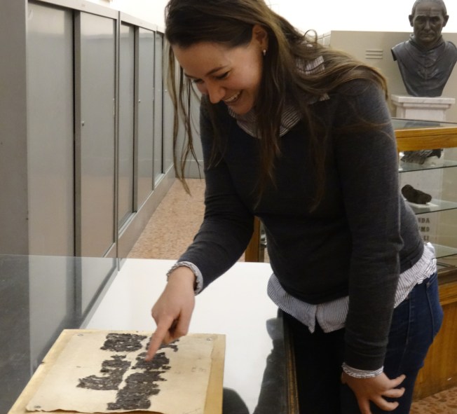 fellowship holder with CISPE (Centro Internazionale studio dei papiri ercolanesi).
