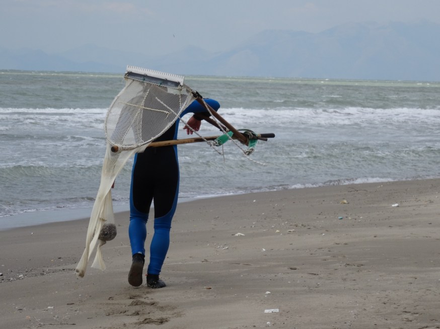 A break from the waves