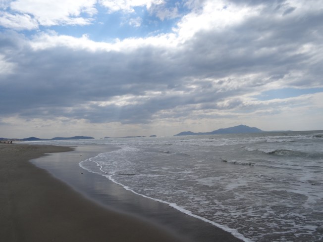 Part of the Domitian Litoral near Naples, Italy