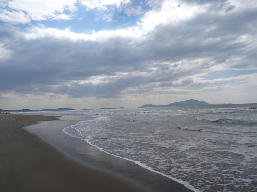 Part of the Domitian Litoral near Naples, Italy