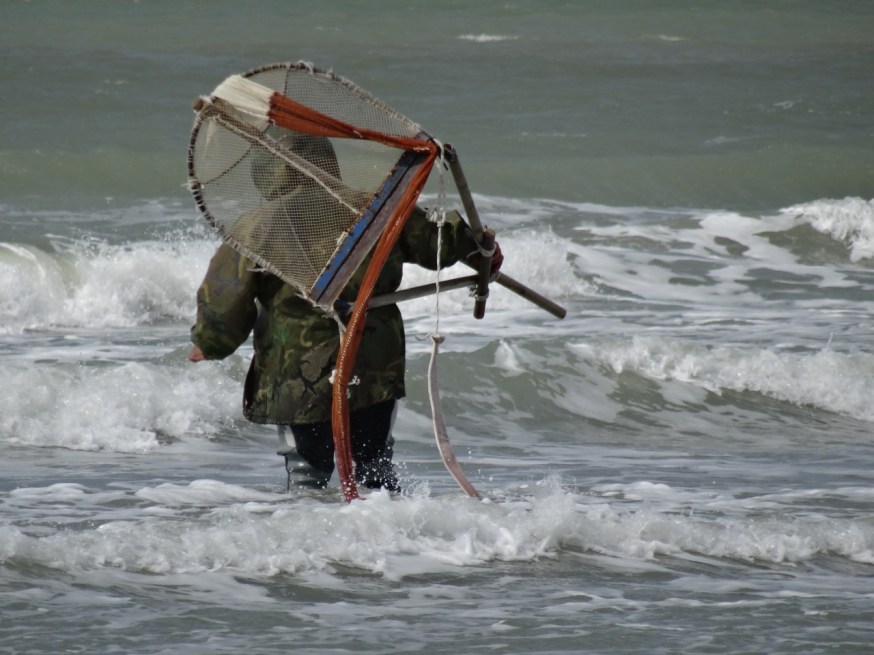 Off to fish for 'telline'