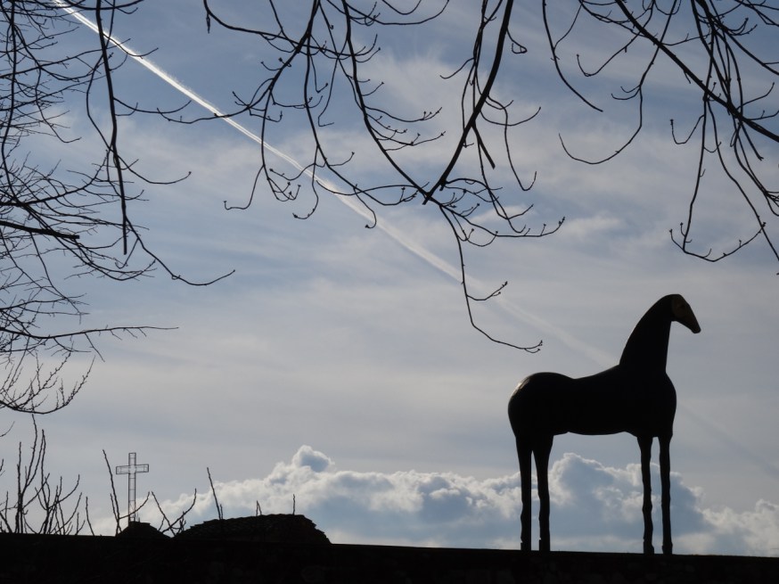 The horse in Benevento
