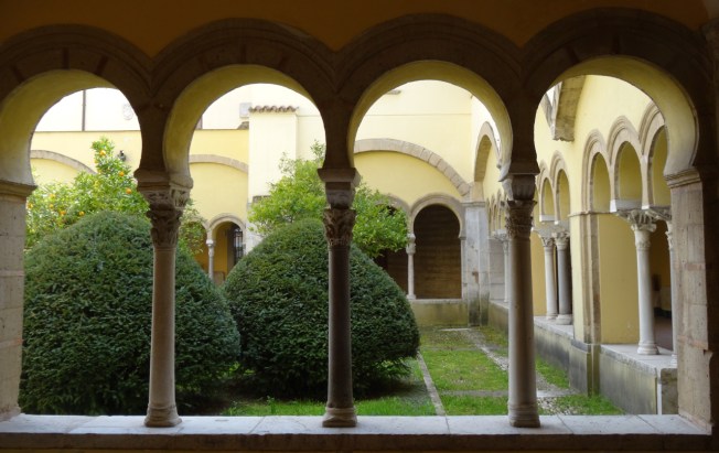 The petite cloister of Santa Sofia in Benevento