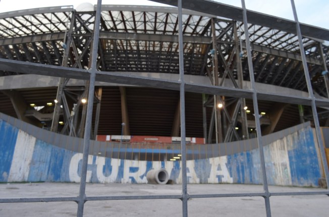 The San Paolo Stadium in Naples