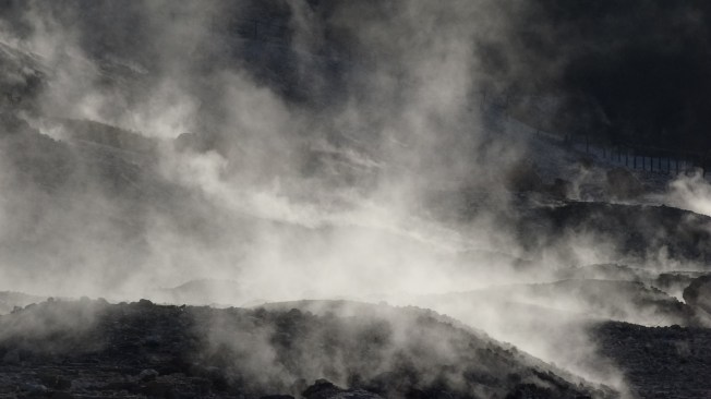 The Solfatara near Pozzuoli