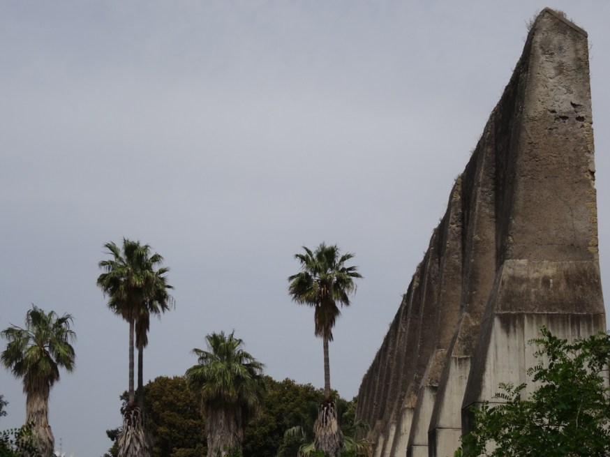 The king's 'ball park' at the royal palace at Portici, near Naples