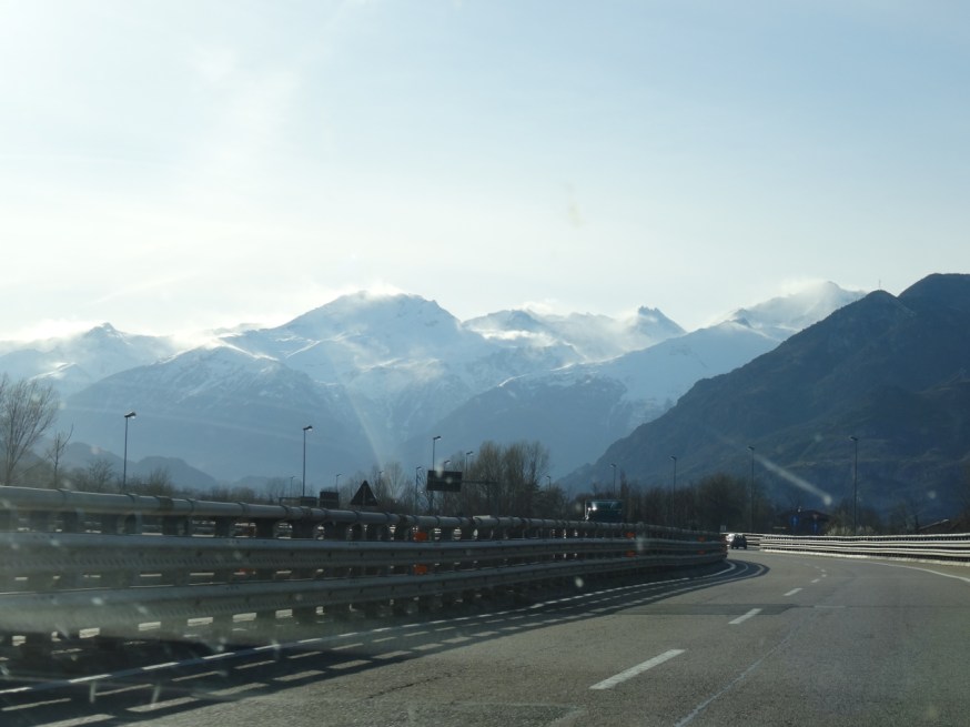 The foot of the Alps
