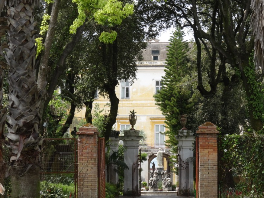 The royal palace at Portici, near Naples