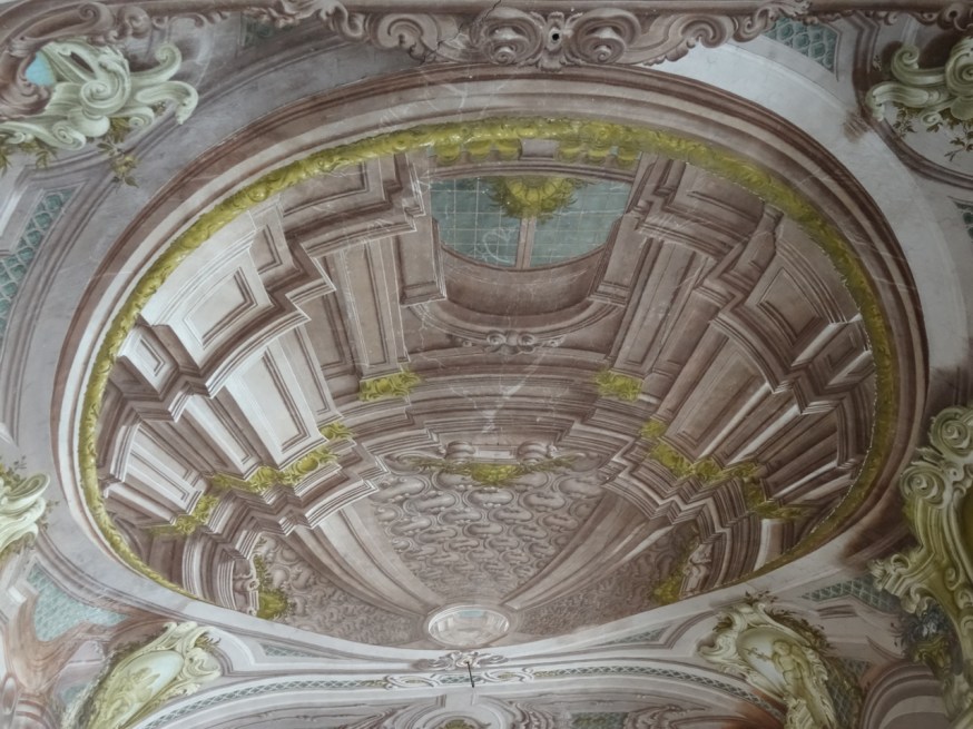 Ceiling in the Palazzo Reale di Portici