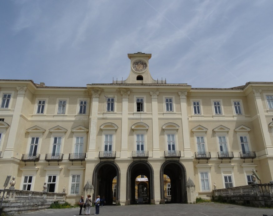 The royal palace at Portici, near Naples