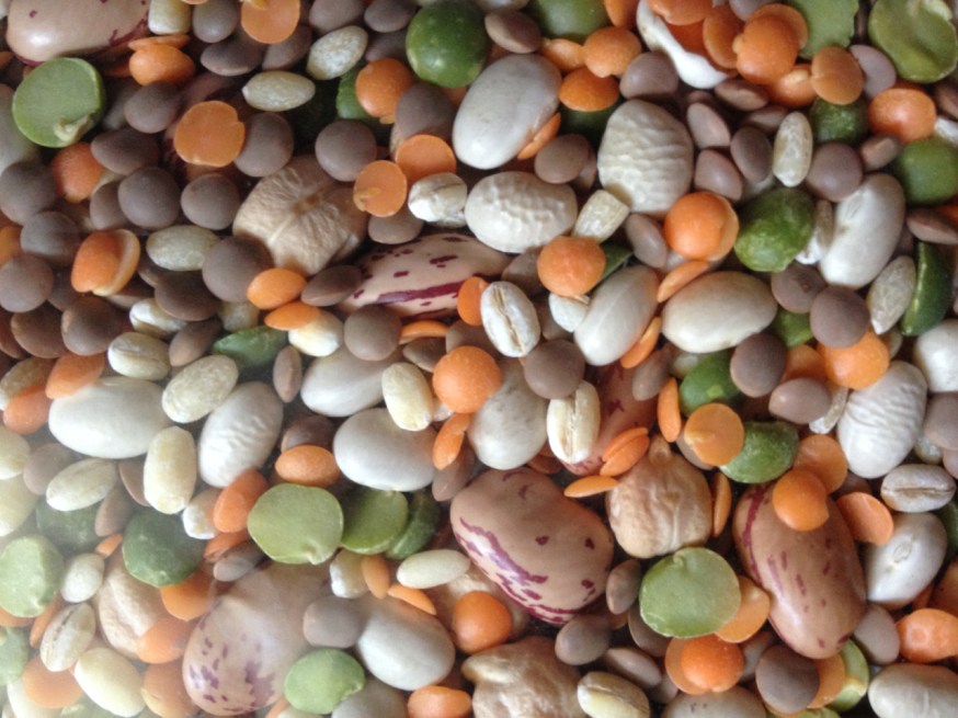 The mix for Zuppa Flegrea