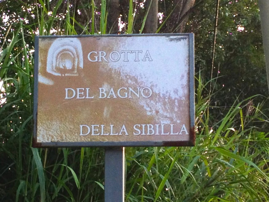 One of the many 'grottos' of Virgil's sibyl
