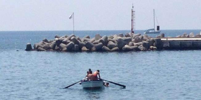 Boys and the sea - Cetara, Amalfi Coast