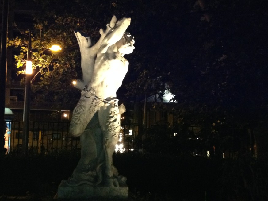 The Villa Comunale in Naples