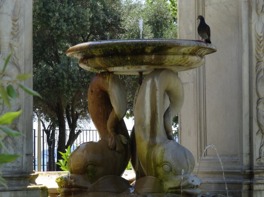 The Villa Comunale in Naples