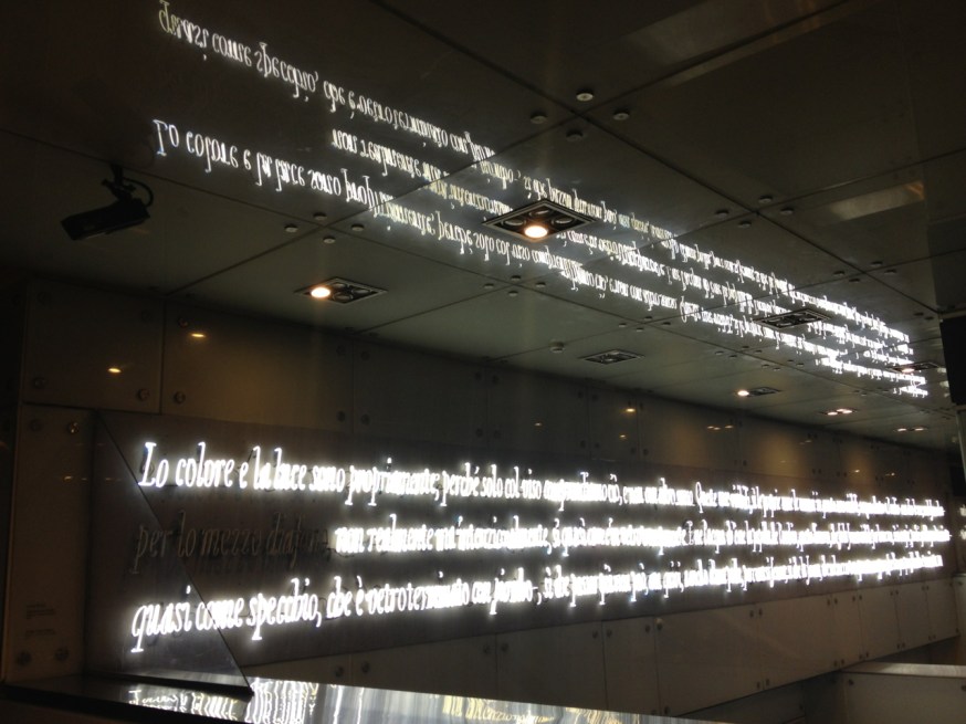 Piazza Dante Metro station in Naples, Italy