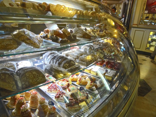 Pastries in Naples, Italy