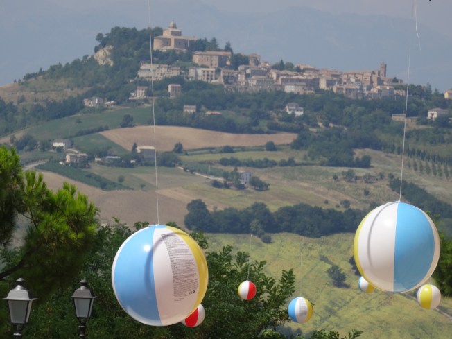 The view from festa ready Montelparo