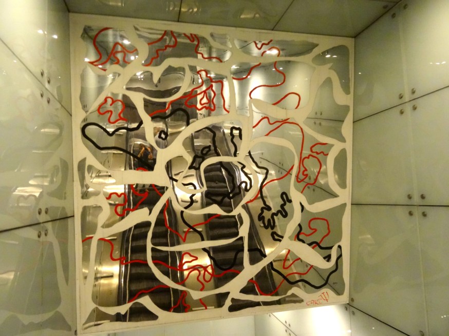 Piazza Dante Metro station in Naples, Italy