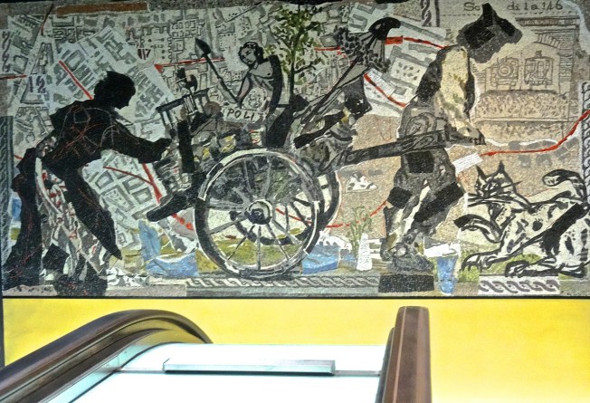 The second mosaic by William Kentridge