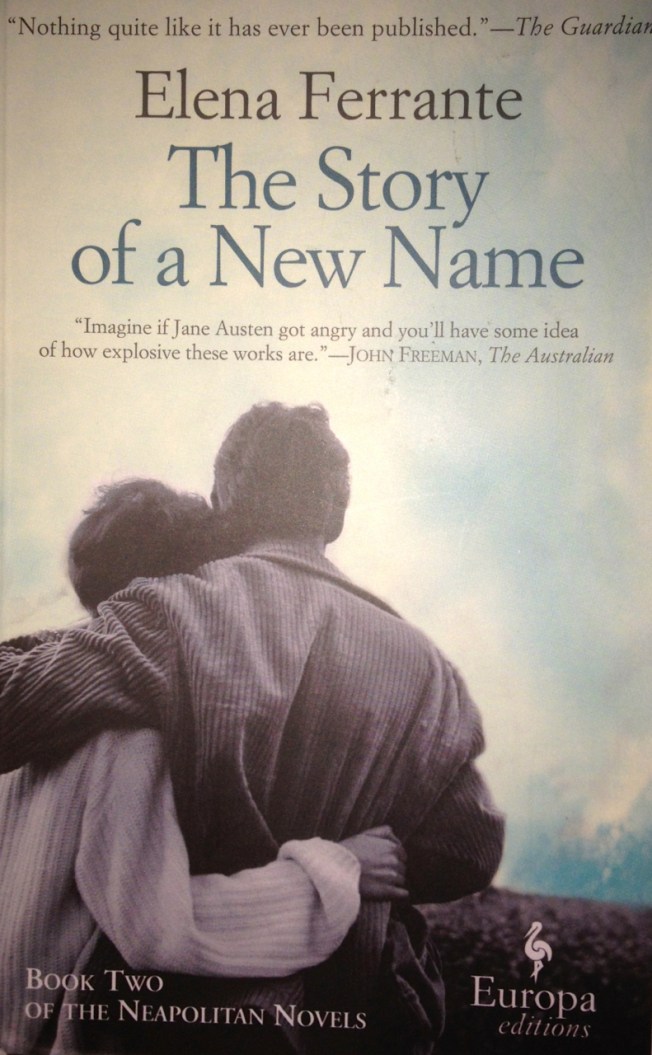 The cover of Elena Ferrante's: The Story of a New Name