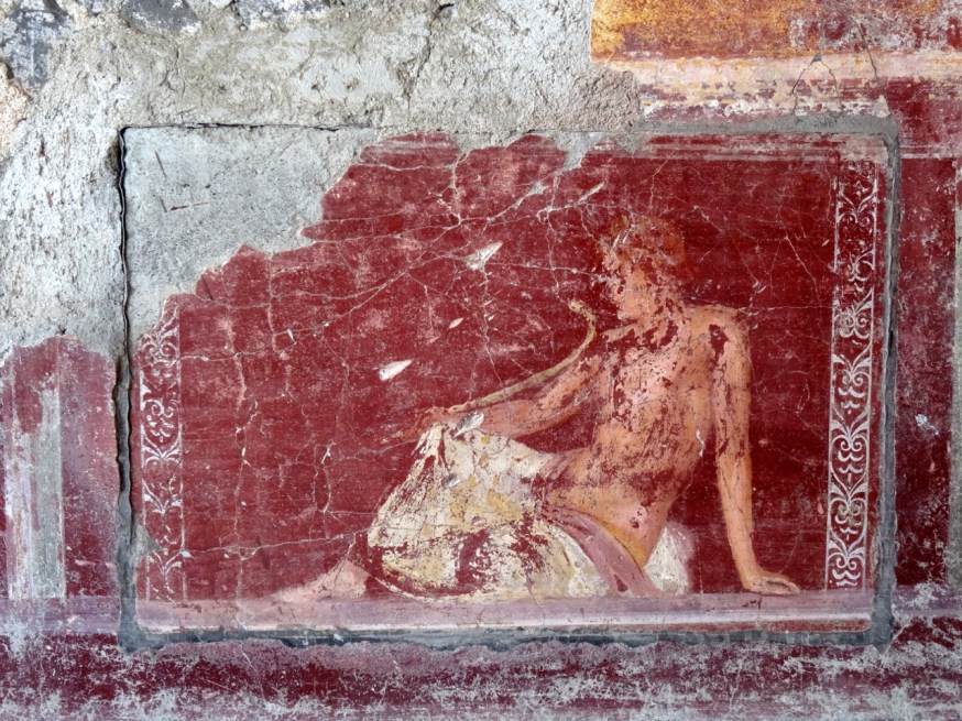 Detail from a fresco - Villa Arianna in Stabiae