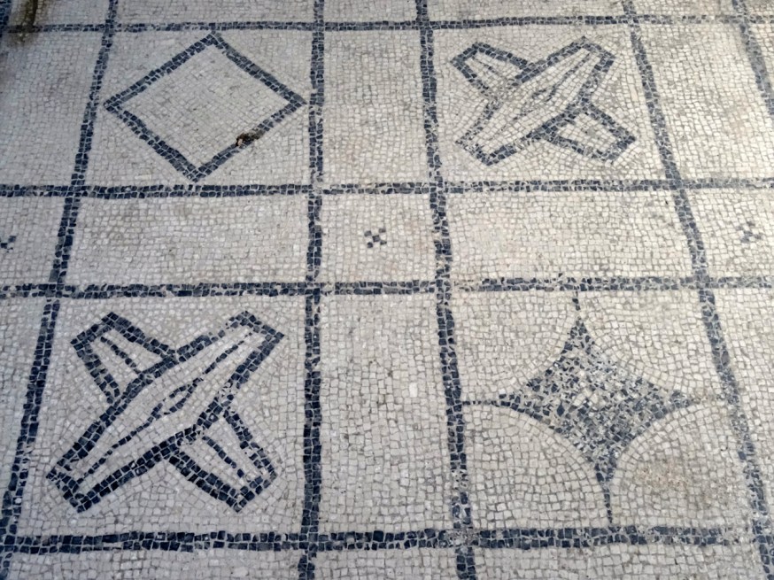 Floor mosaic - the Villa Arianna in Stabiae