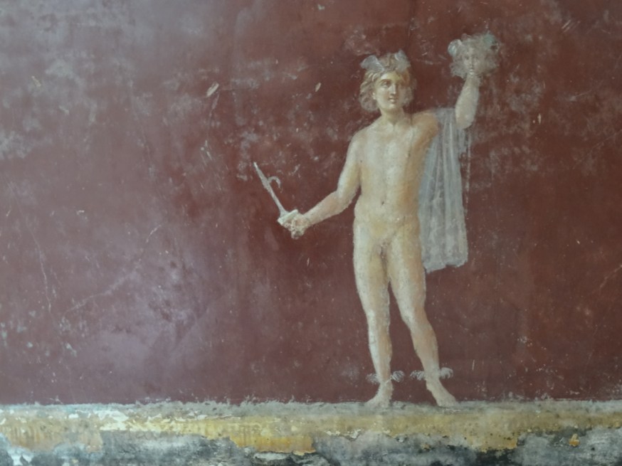 Detail from a fresco in the Villa San Marco in Stabiae
