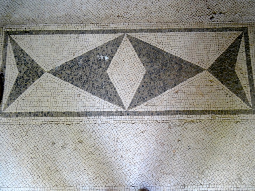 Floor mosaic from the Villa San Marco in Stabiae