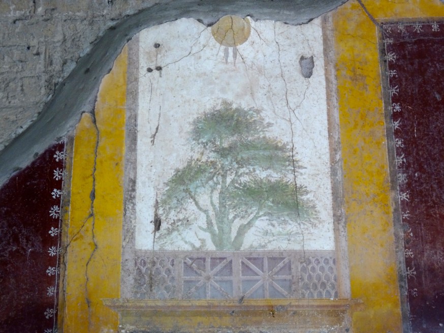 Detail from a fresco in the Villa San Marco in Stabiae