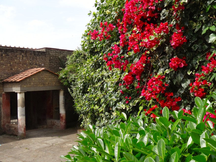 The front entrance of the Villa San Marco in Stabiae