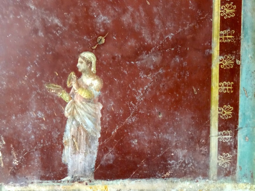 Detail from a fresco in the Villa San Marco in Stabiae
