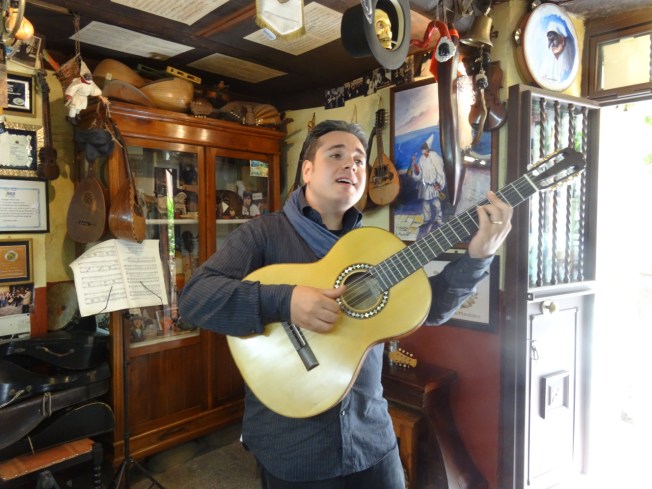 Impromptu performance of 