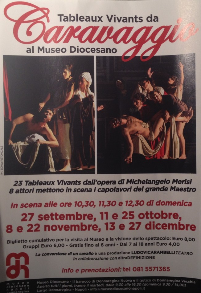 Tableaux Vivants da Caravaggio al Museo Diocesano Naples, Italy