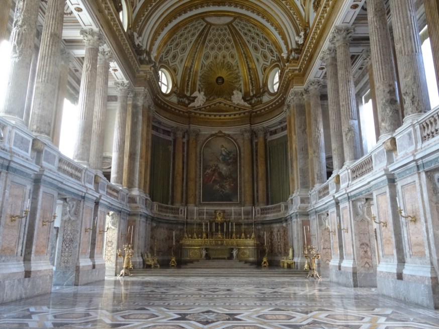 The chapel in the Royal Palace at Caserta