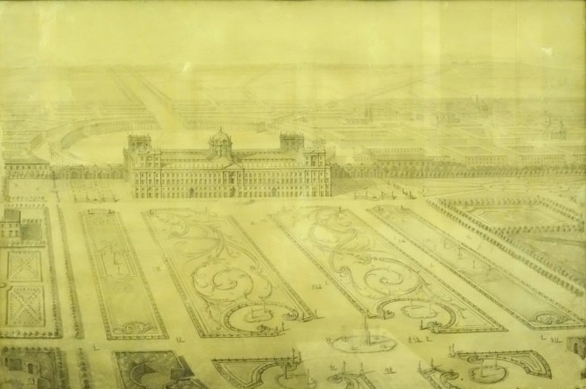 Plan of the Royal Palace at Caserta