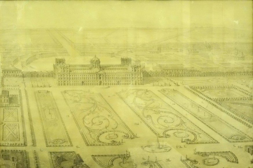 Plan of the Royal Palace at Caserta