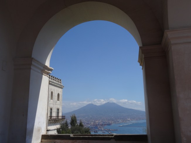 View from the Certosa di San Martino in Naples, Italy