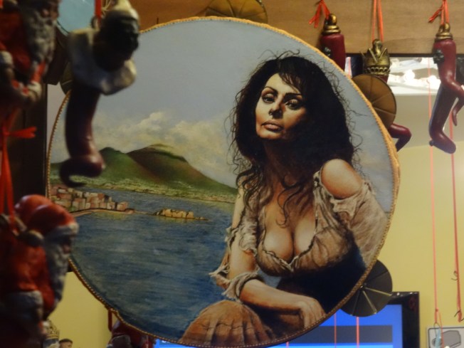 Tambourine in the Via San Gregorio Armeno