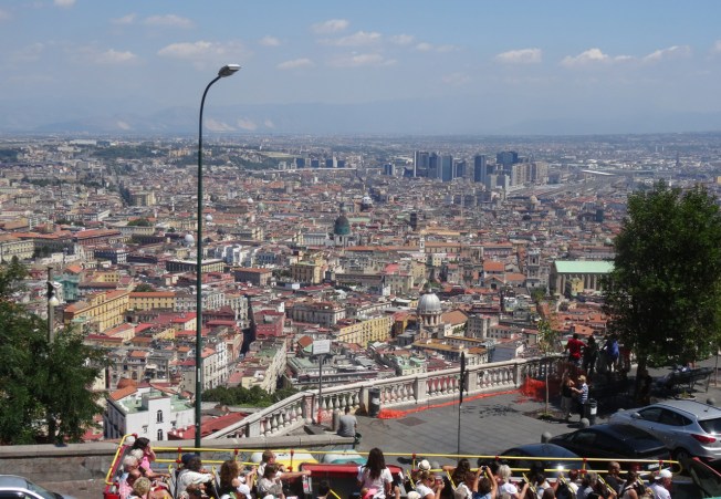 Naples, Italy - 'enough mirrors to catch all of us'