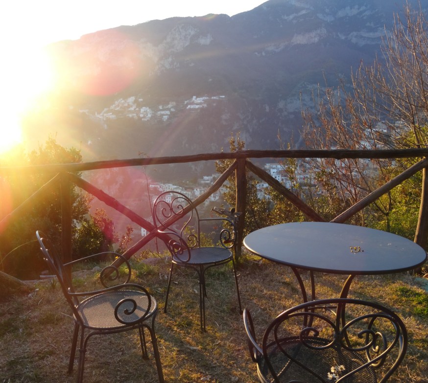 The gardens at Villa Cimbrone in Ravello, Italy